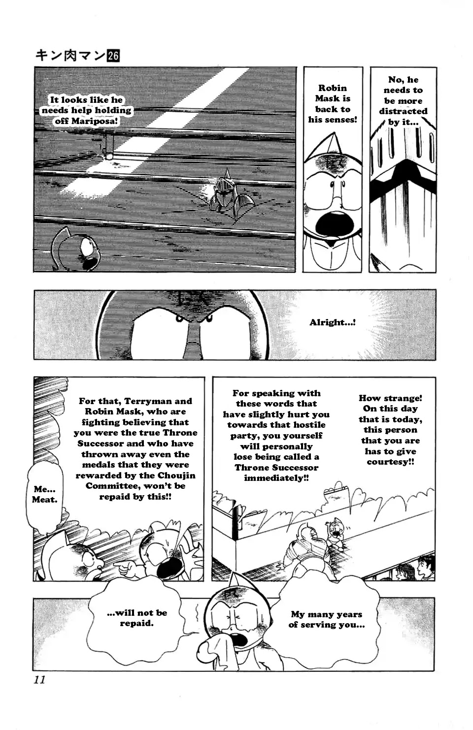 Kinnikuman Chapter 292 page 9 - Chapter 292 : The Anoalo Staff
