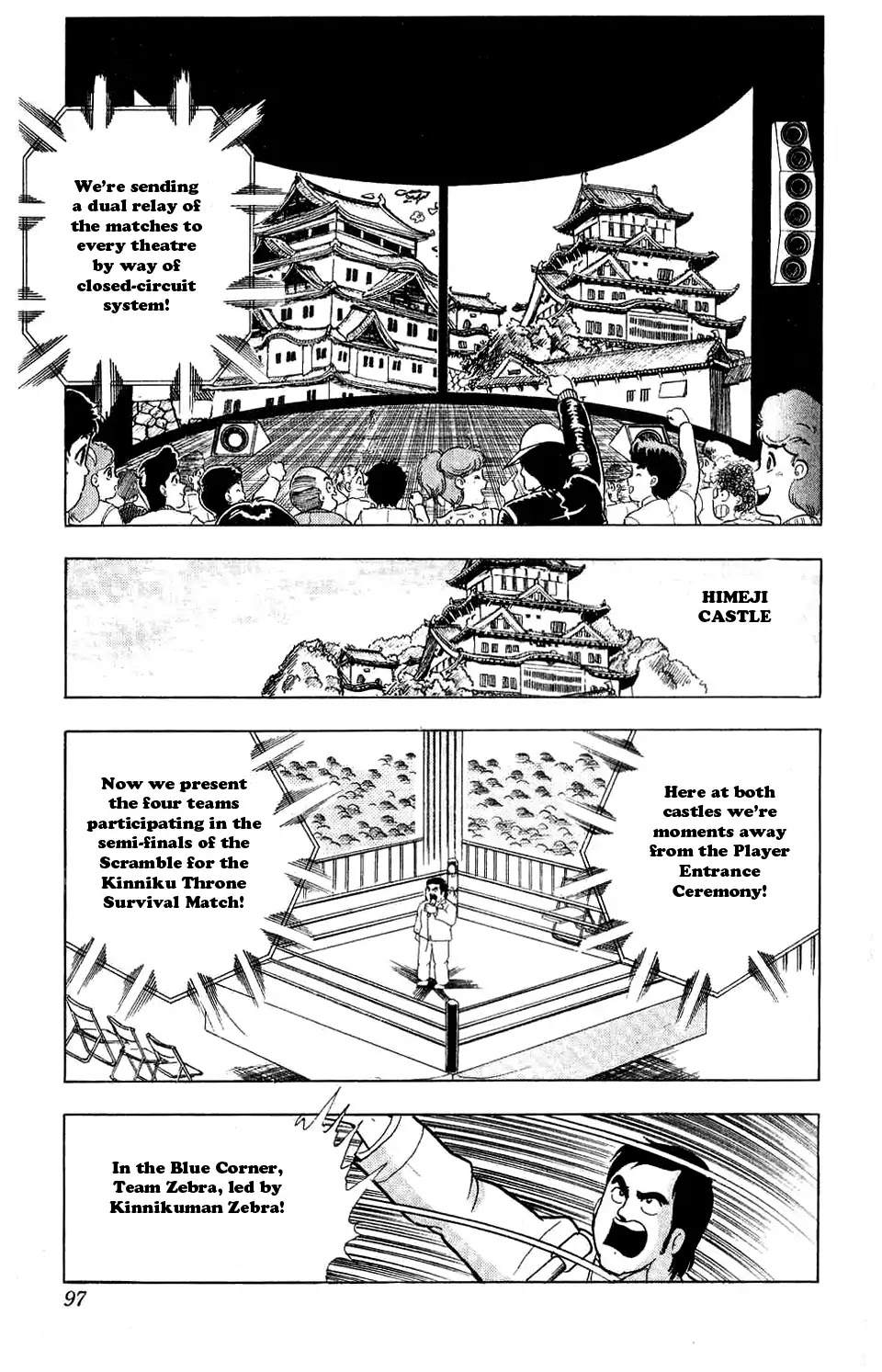 Kinnikuman Chapter 296 page 11 - Chapter 296 : The Semi-Finals Begin