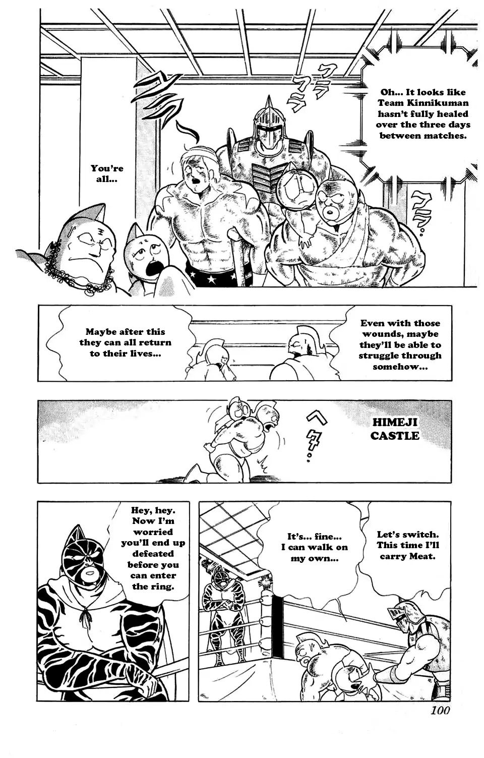 Kinnikuman Chapter 296 page 14 - Chapter 296 : The Semi-Finals Begin