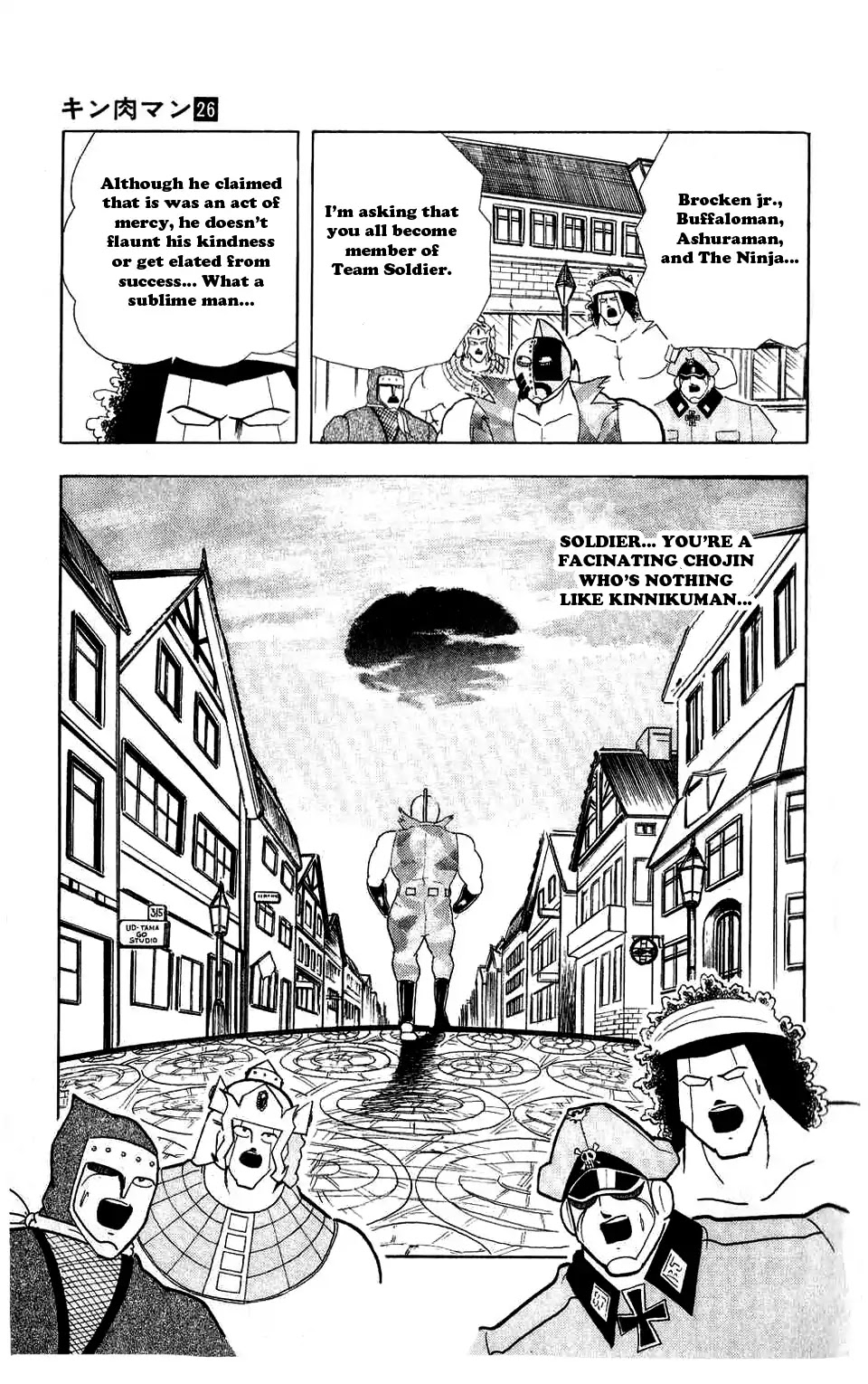 Kinnikuman Chapter 296 page 9 - Chapter 296 : The Semi-Finals Begin