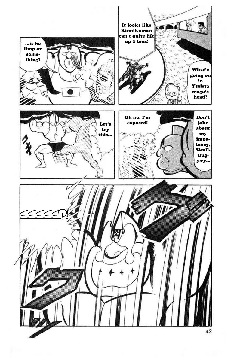 Kinnikuman Chapter 30 page 12 - Chapter 30 : The Second Preliminary - Kaijuu Lifting