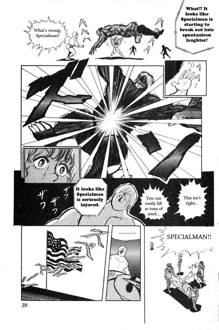 Kinnikuman Chapter 30 page 9 - Chapter 30 : The Second Preliminary - Kaijuu Lifting