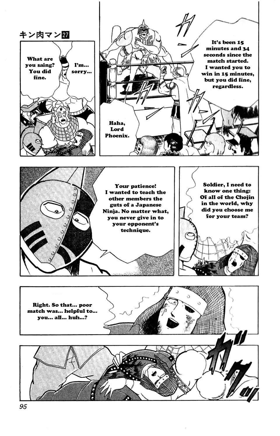 Kinnikuman Chapter 305 page 9 - Chapter 305 : Prediction of a Perfect Victory
