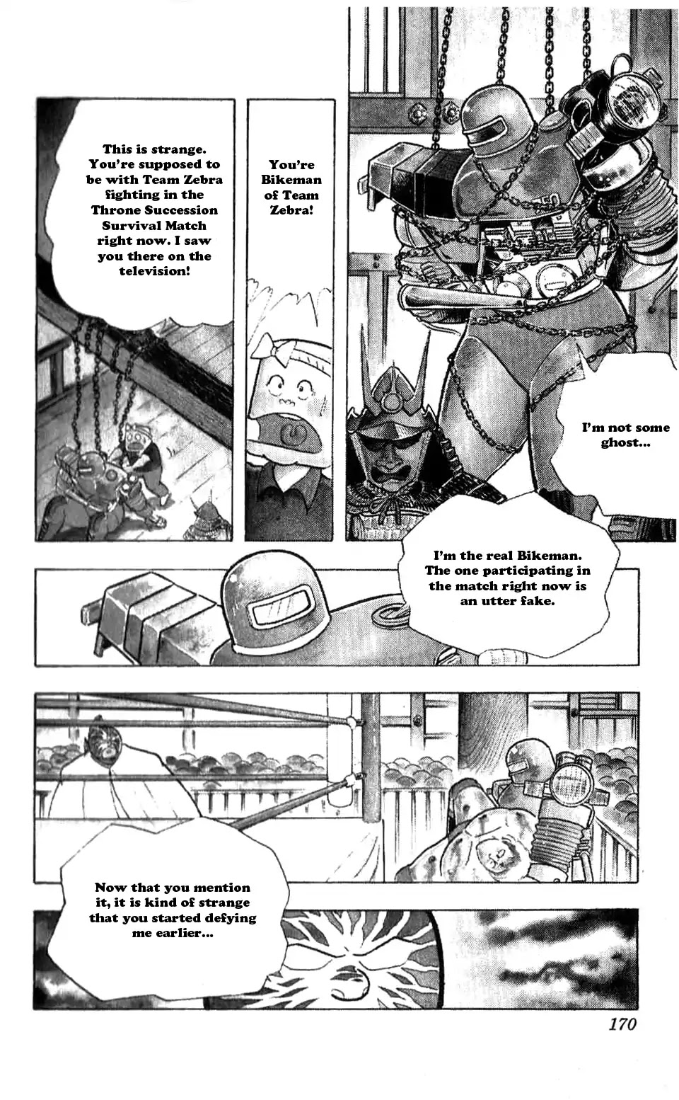 Kinnikuman Chapter 309 page 4 - Chapter 309 : The Two Bikemans