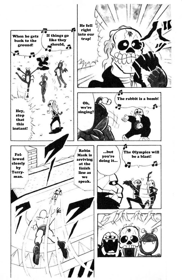 Kinnikuman Chapter 31 page 10 - Chapter 31 : The Final Preliminary - A Around Trip Marathon to the Moon