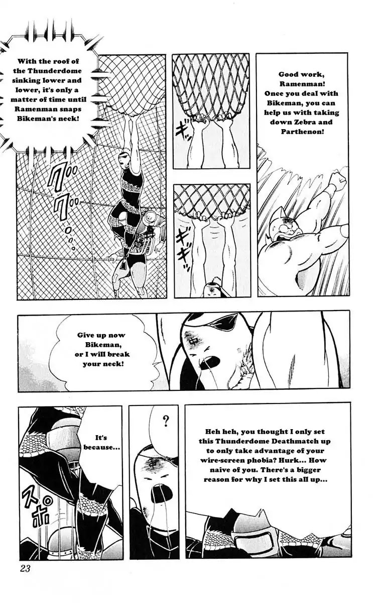 Kinnikuman Chapter 310 page 22 - Chapter 310 : Terror! Thunderdome