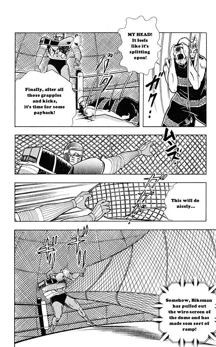 Kinnikuman Chapter 311 page 14 - Chapter 311 : Running Amuck! Bikeman!!