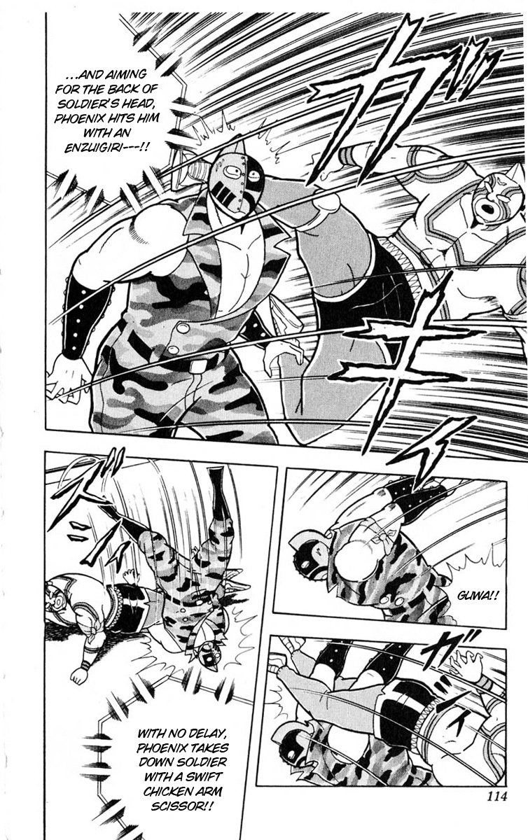 Kinnikuman Chapter 323.2 page 6 - Chapter 323 v2 : Scramble for the Kinniku Throne 50: Seven Rays of Death!