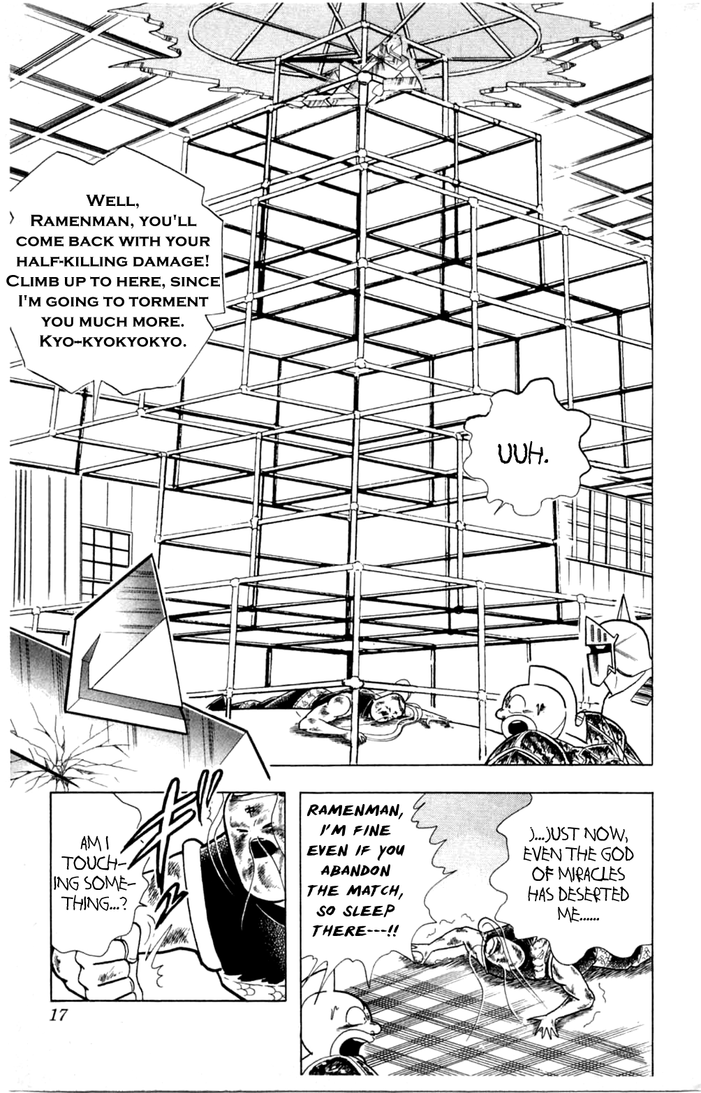 Kinnikuman Chapter 354.2 page 17 - Chapter 354 v2 : Scramble for the Kinniku Throne 81: Regeneration! Ramenman!!