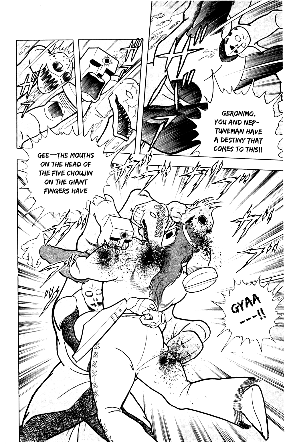 Kinnikuman Chapter 358.2 page 10 - Chapter 358 v2 : Scramble for the Kinniku Throne 85: Underwater Deathmatch!!