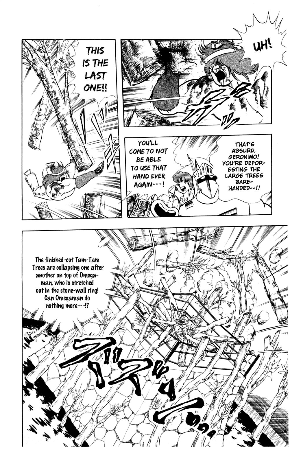 Kinnikuman Chapter 359.2 page 14 - Chapter 359 v2 : Scramble for the Kinniku Throne 86: The War-Cry Reversal!!