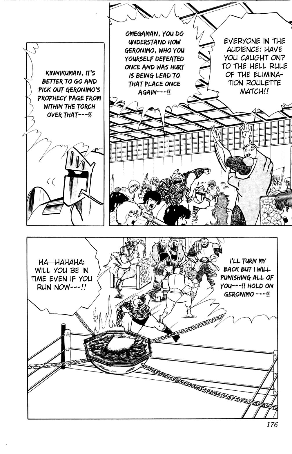 Kinnikuman Chapter 362.2 page 10 - Chapter 362 v2 : Scramble for the Kinniku Throne 89: Who Will Disappear!?