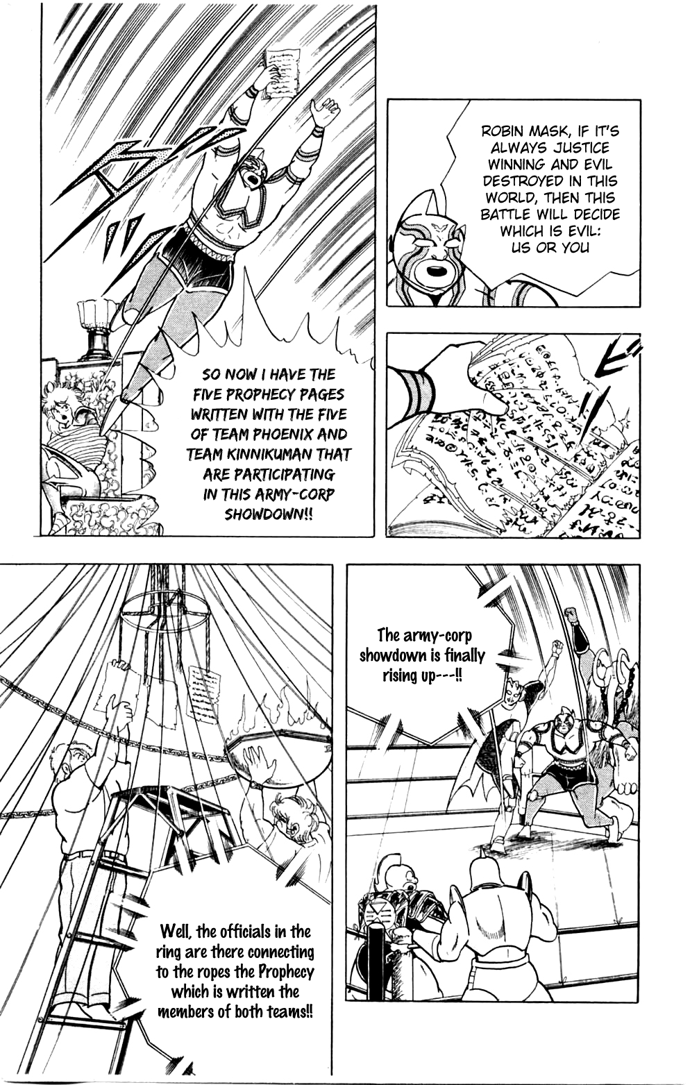 Kinnikuman Chapter 362.2 page 13 - Chapter 362 v2 : Scramble for the Kinniku Throne 89: Who Will Disappear!?