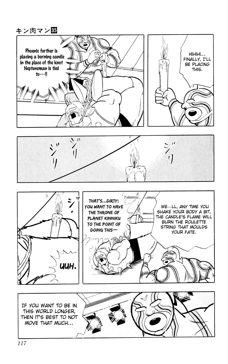 Kinnikuman Chapter 377.2 page 9 - Chapter 377 v2 : Scramble for the Kinniku Throne 104: The Dreaded Submission!
