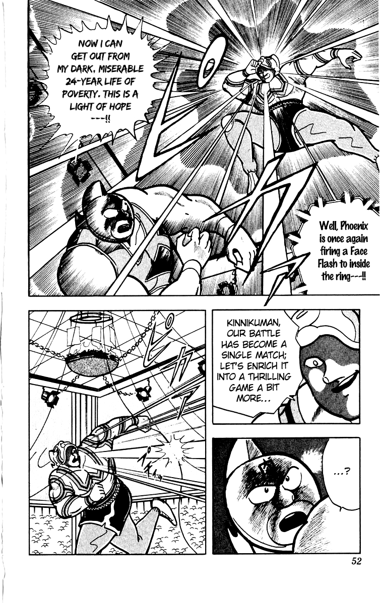 Kinnikuman Chapter 383.2 page 6 - Chapter 383 v2 : Scramble for the Kinniku Throne 110: Ultimate Face Flash Showdown!