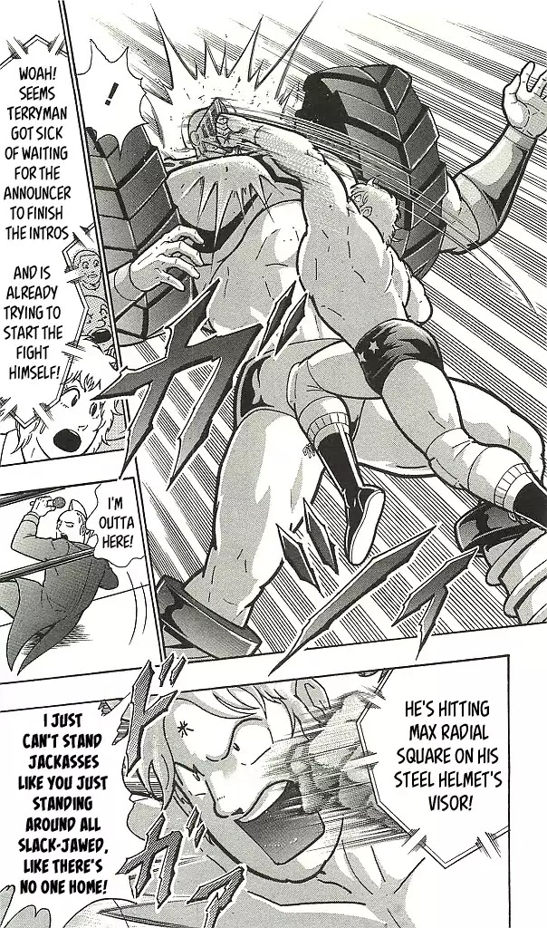 Kinnikuman Chapter 396 page 10 - Chapter 396: The One Man Justice Choujin!