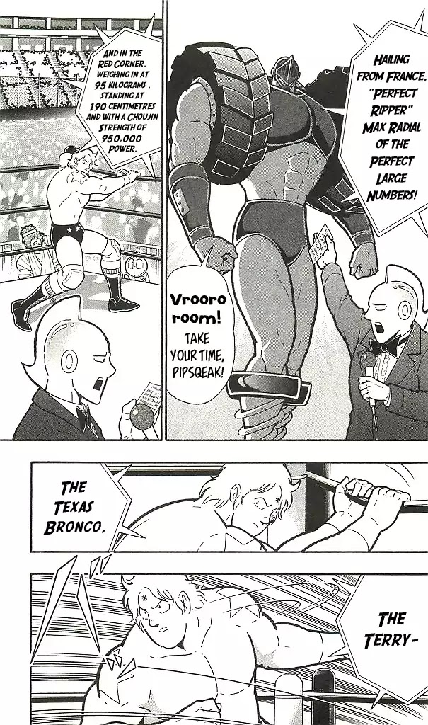 Kinnikuman Chapter 396 page 9 - Chapter 396: The One Man Justice Choujin!