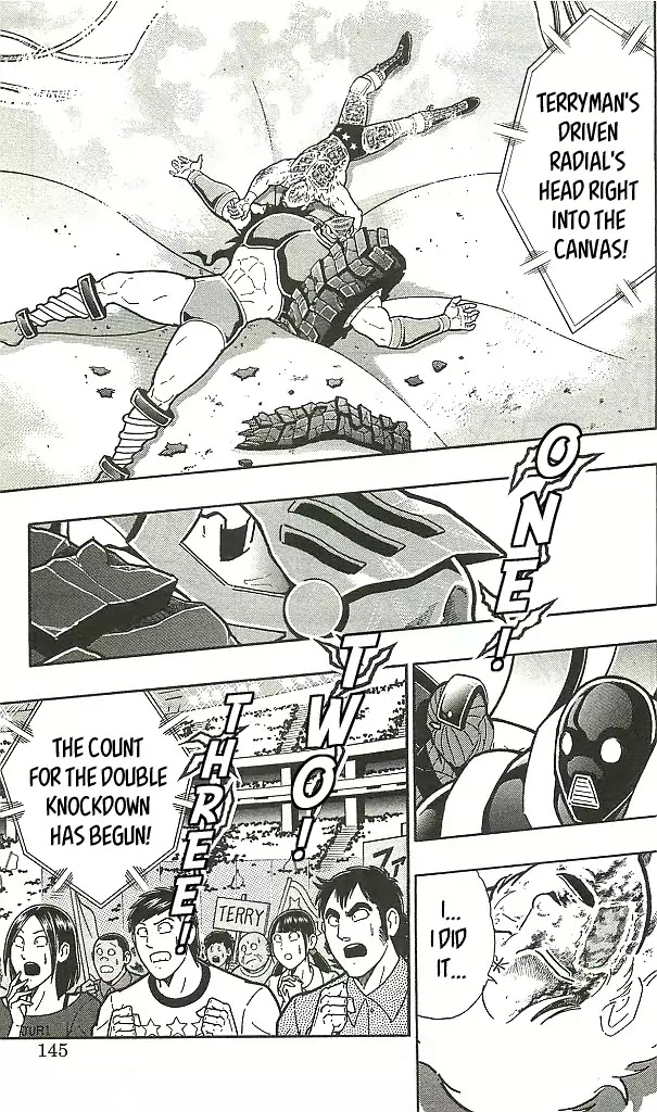 Kinnikuman Chapter 398 page 15 - Chapter 398: Tenacious Texas Bronco!