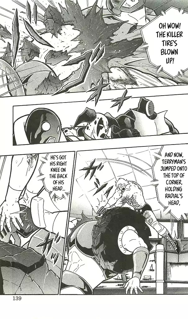 Kinnikuman Chapter 398 page 9 - Chapter 398: Tenacious Texas Bronco!