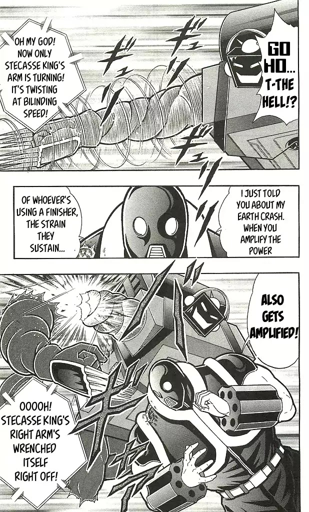 Kinnikuman Chapter 404 page 13 - Chapter 404: Finishers and Double-Edged Power!