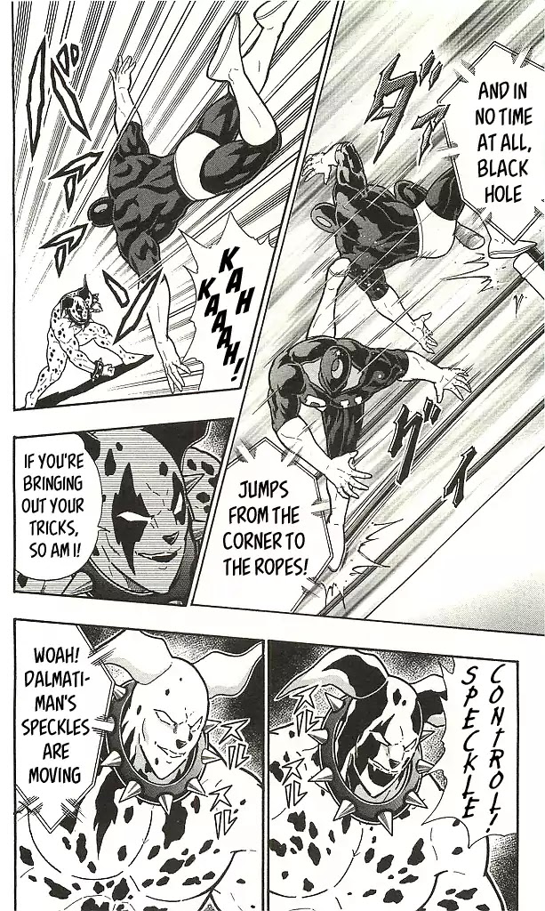 Kinnikuman Chapter 407 page 10 - Chapter 407: Unpredictable 4D Wrestling!