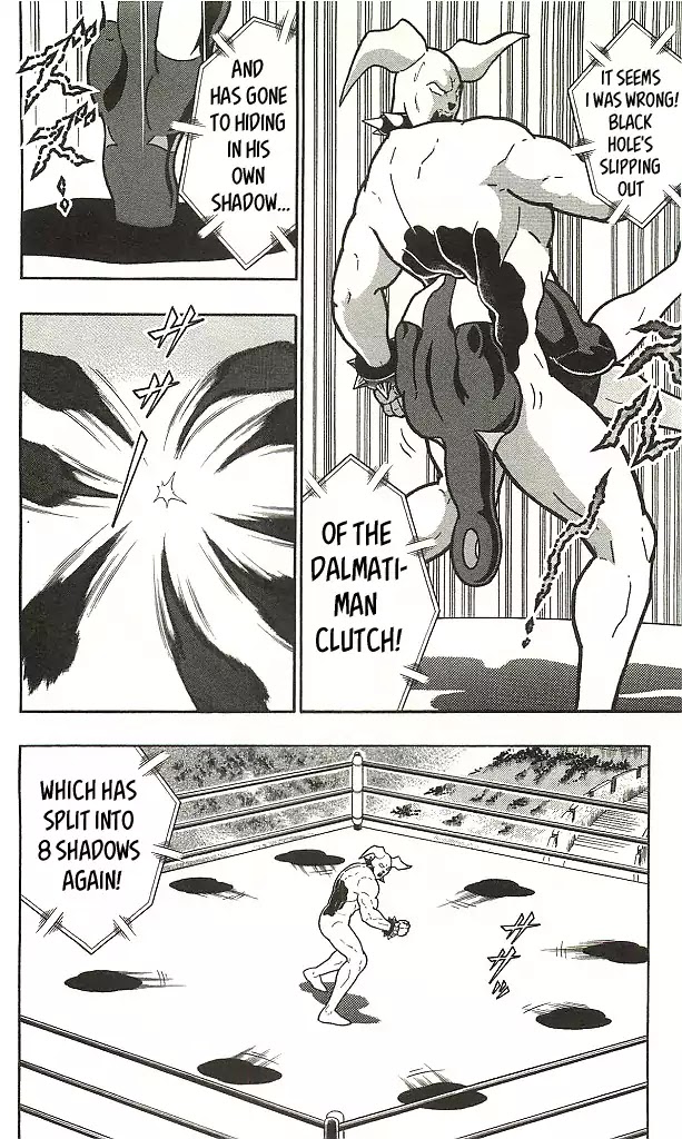Kinnikuman Chapter 407 page 14 - Chapter 407: Unpredictable 4D Wrestling!