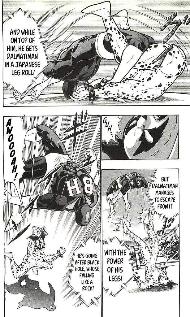Kinnikuman Chapter 407 page 2 - Chapter 407: Unpredictable 4D Wrestling!