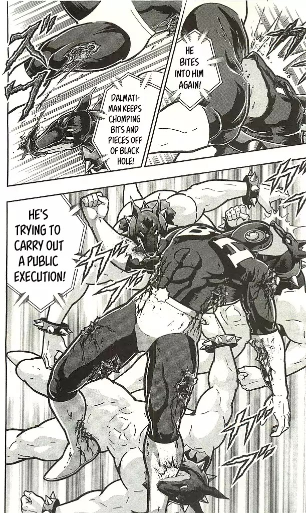 Kinnikuman Chapter 407 page 20 - Chapter 407: Unpredictable 4D Wrestling!