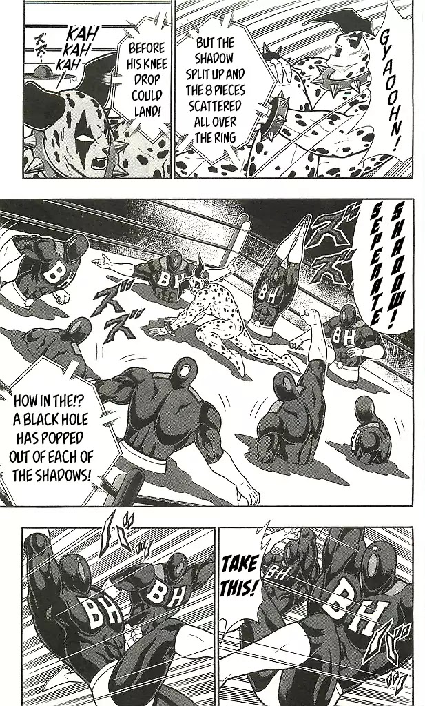 Kinnikuman Chapter 407 page 5 - Chapter 407: Unpredictable 4D Wrestling!