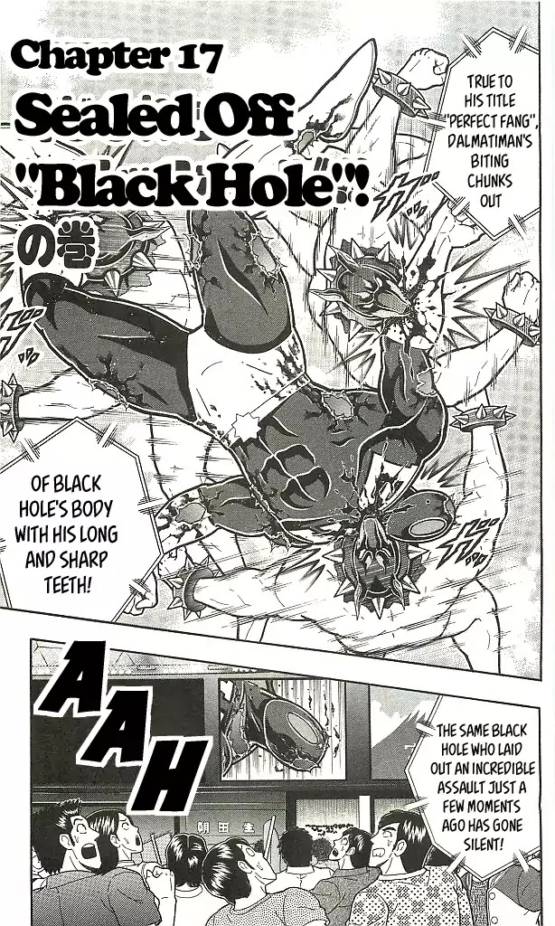 Kinnikuman Chapter 408 page 1 - Chapter 408: Sealed Off "Black Hole"!