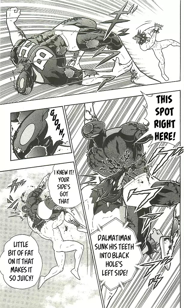 Kinnikuman Chapter 408 page 3 - Chapter 408: Sealed Off "Black Hole"!