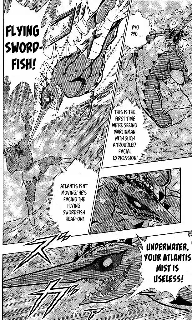 Kinnikuman Chapter 411 page 18 - Chapter 411: "Move VS Move" Battle Between Aquatic Chojin!