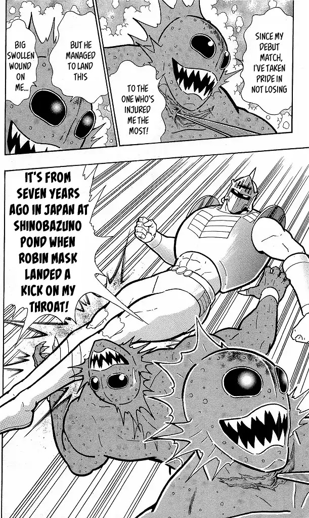 Kinnikuman Chapter 411 page 20 - Chapter 411: "Move VS Move" Battle Between Aquatic Chojin!