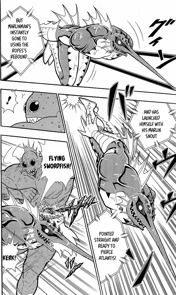Kinnikuman Chapter 411 page 4 - Chapter 411: "Move VS Move" Battle Between Aquatic Chojin!