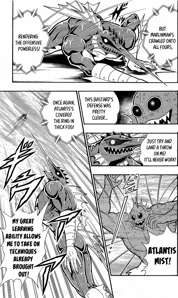 Kinnikuman Chapter 411 page 9 - Chapter 411: "Move VS Move" Battle Between Aquatic Chojin!