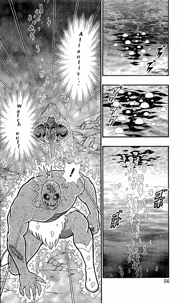 Kinnikuman Chapter 412 page 10 - Chapter 412: Underwater Battle! Life or Death Battle in the River Thames!