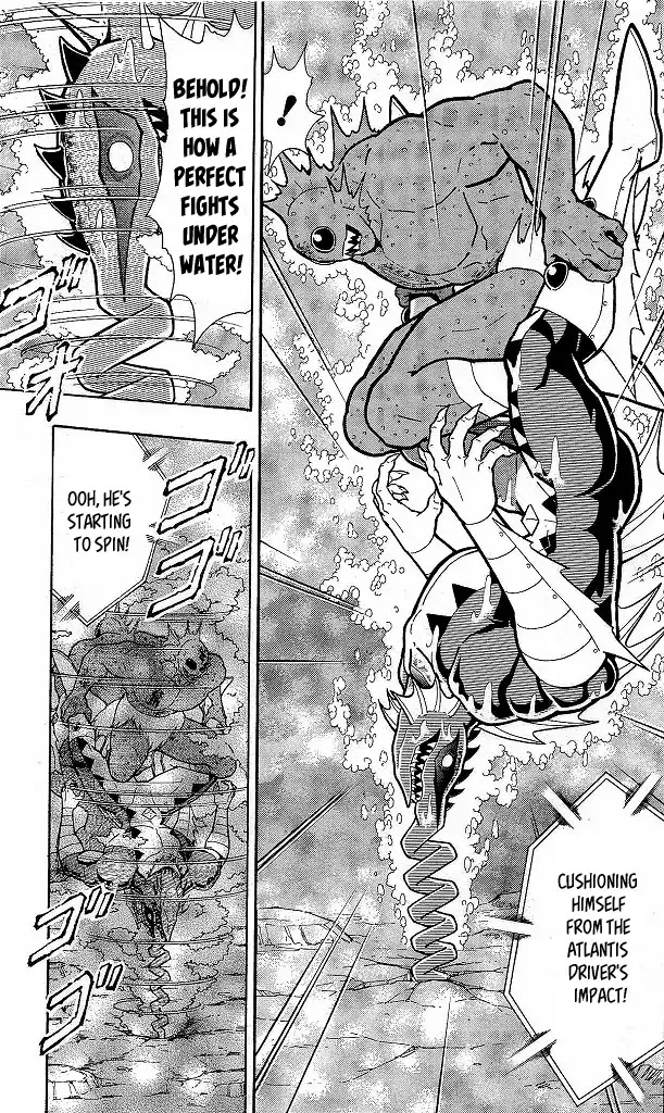 Kinnikuman Chapter 412 page 17 - Chapter 412: Underwater Battle! Life or Death Battle in the River Thames!