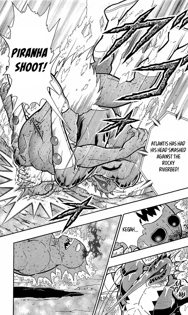 Kinnikuman Chapter 412 page 19 - Chapter 412: Underwater Battle! Life or Death Battle in the River Thames!