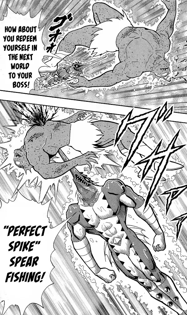 Kinnikuman Chapter 412 page 20 - Chapter 412: Underwater Battle! Life or Death Battle in the River Thames!