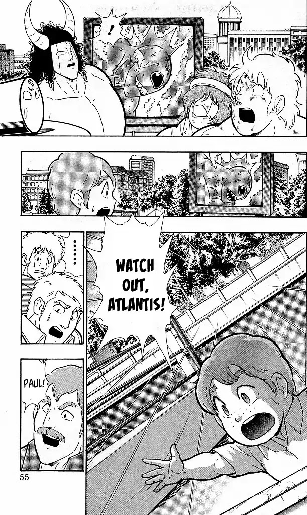 Kinnikuman Chapter 412 page 9 - Chapter 412: Underwater Battle! Life or Death Battle in the River Thames!