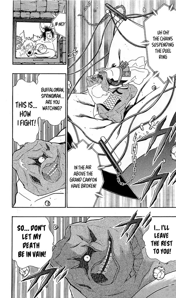Kinnikuman Chapter 421 page 11 - Chapter 421: The "Tie" Between Devils and Perfects!