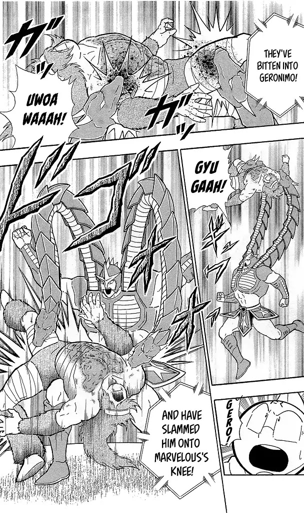 Kinnikuman Chapter 423 page 11 - Chapter 423: Destruction Of The Justice Choujin Army?!