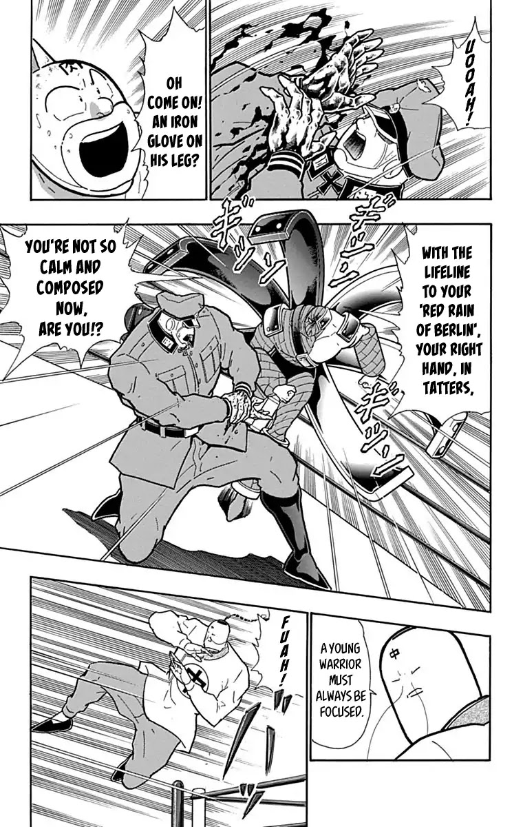 Kinnikuman Chapter 428 page 10 - Chapter 428: Offensive And Defensive "Iron Glove!"