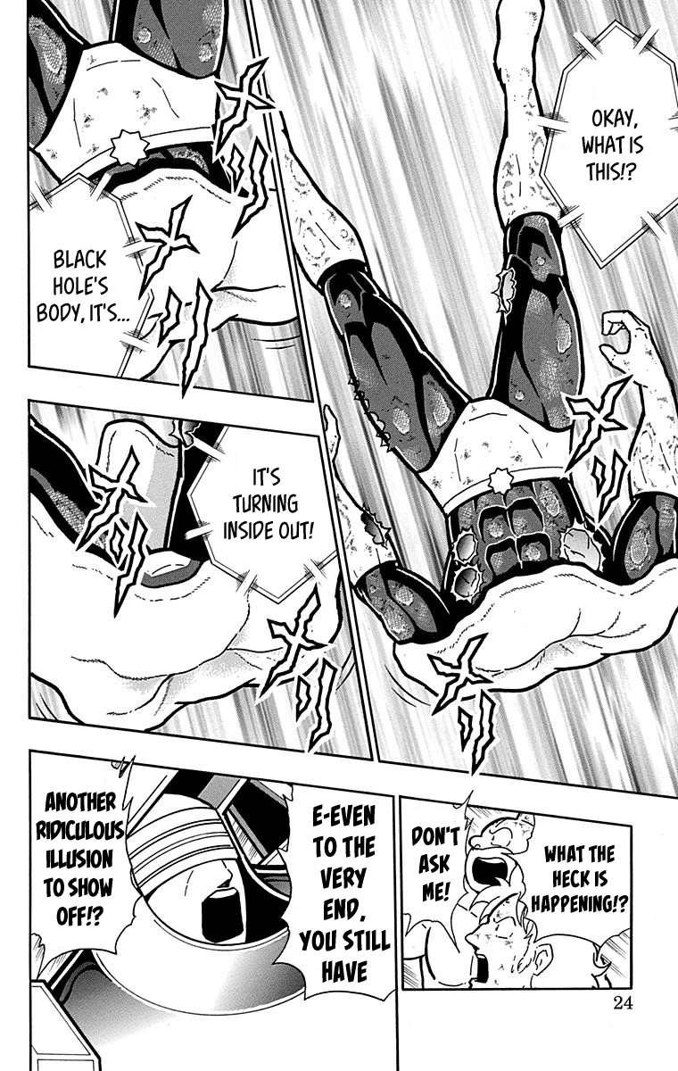 Kinnikuman Chapter 437 page 22 - Chapter 437: The Voice from the Fourth Dimension!