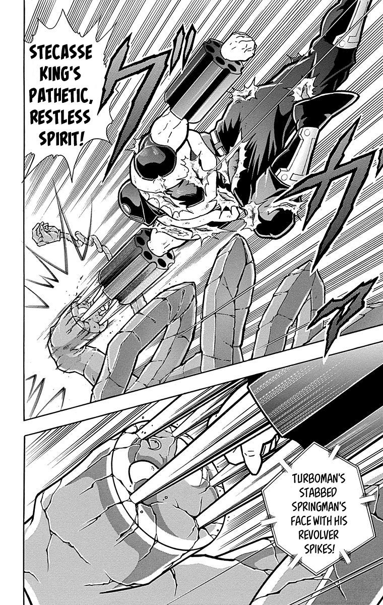Kinnikuman Chapter 443 page 16 - Chapter 443: Springman's Stubborn Finisher!