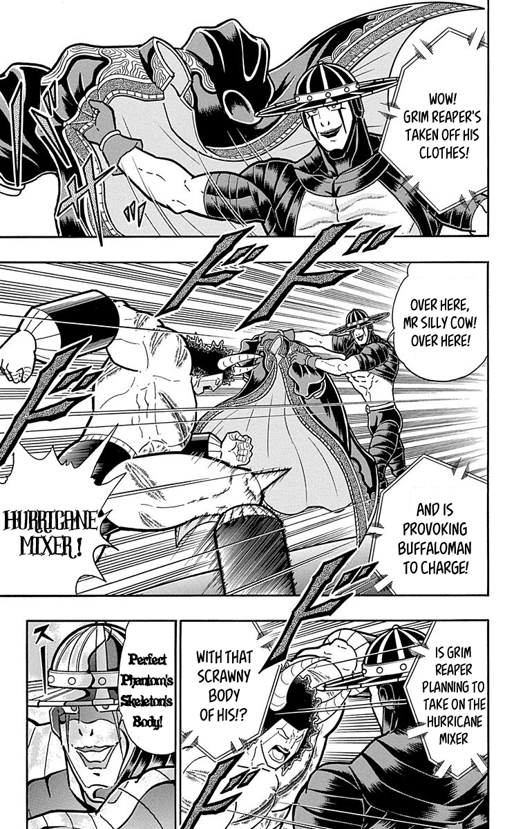 Kinnikuman Chapter 445 page 11 - Chapter 445: "Perfect Phantom" The Matador!