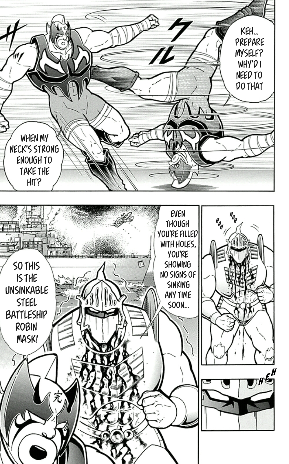 Kinnikuman Chapter 451 page 11 - Chapter 451: The Unsinkable Steel Battleship!