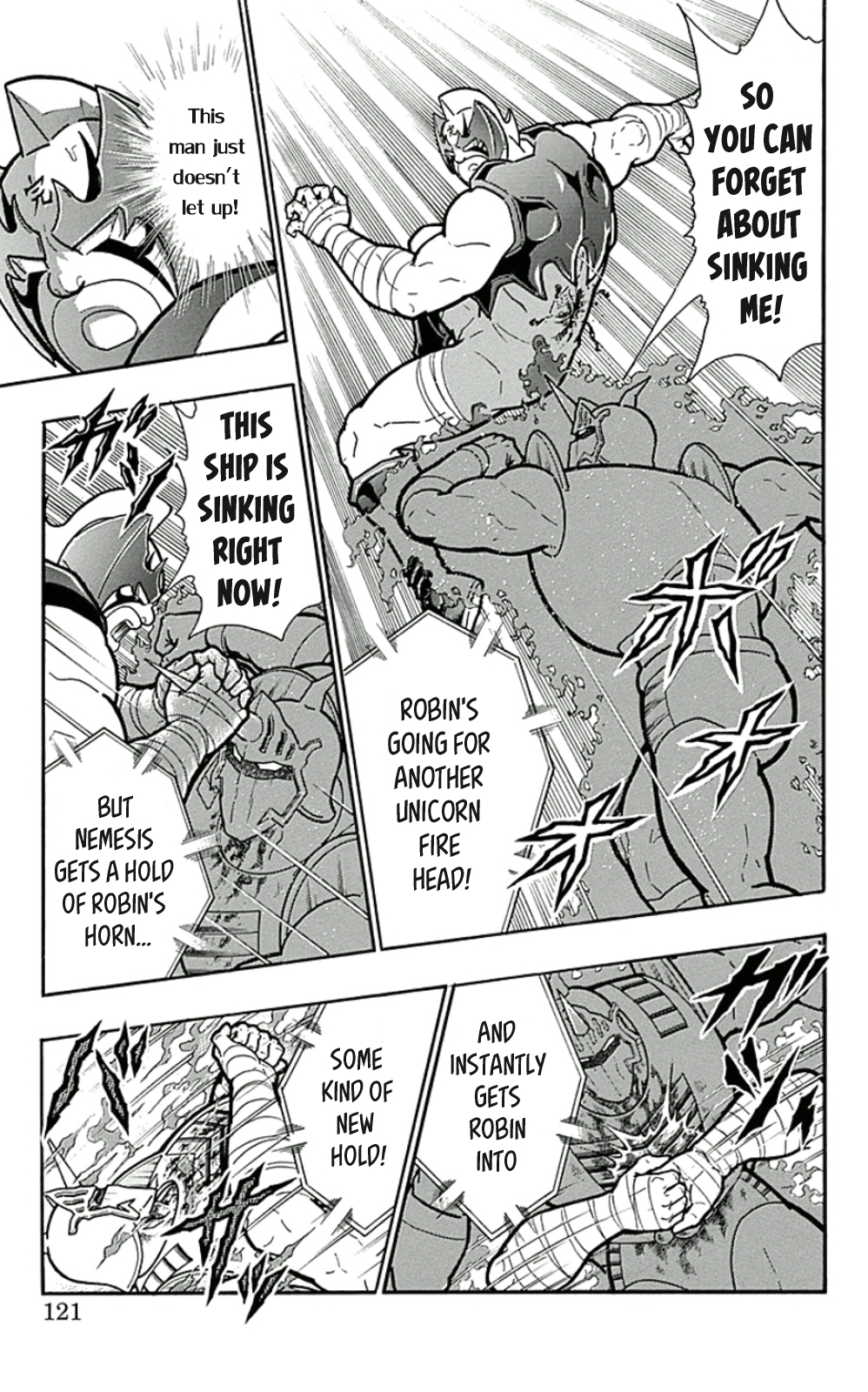 Kinnikuman Chapter 451 page 15 - Chapter 451: The Unsinkable Steel Battleship!