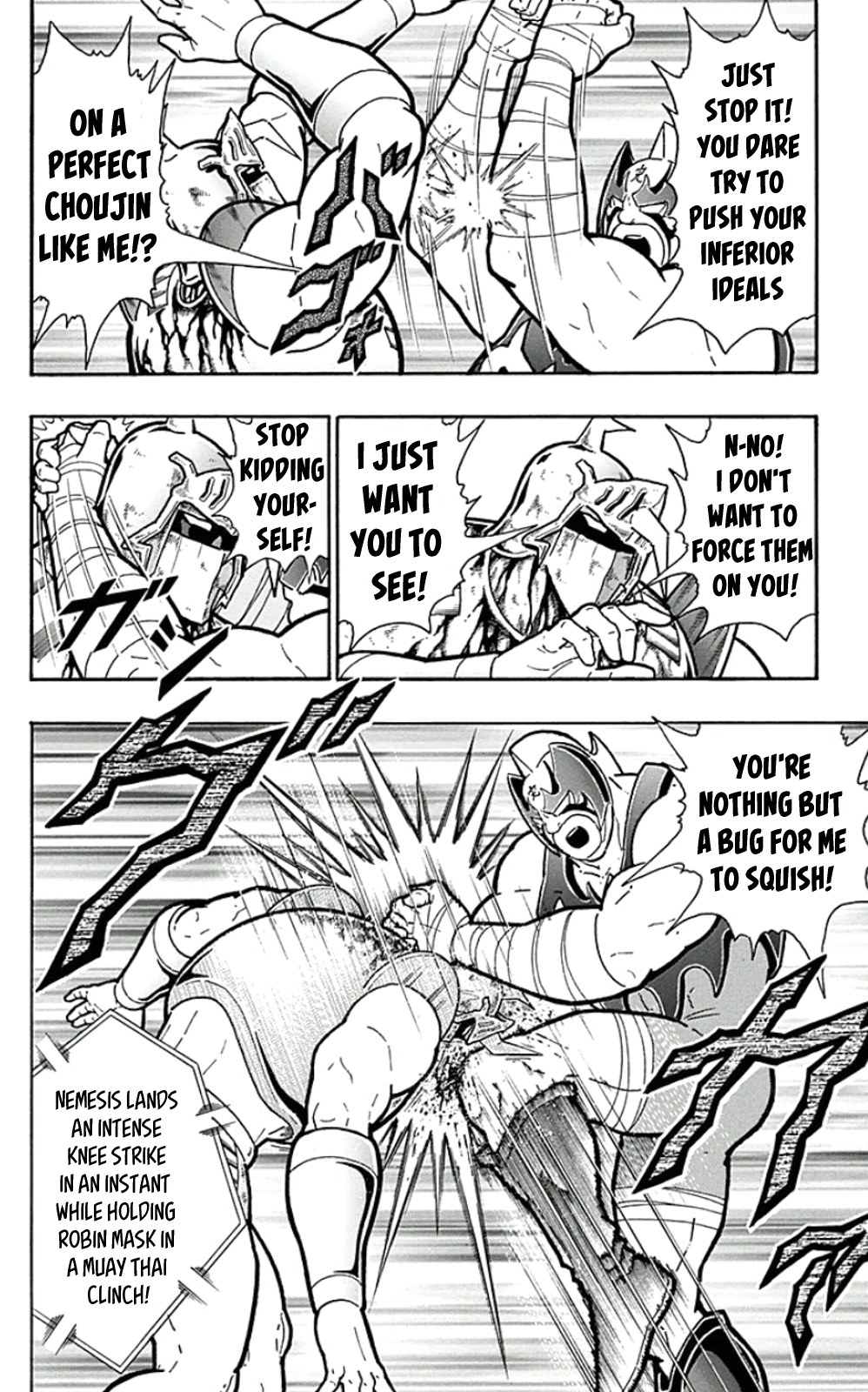 Kinnikuman Chapter 452 page 14 - Chapter 452: Being "One Of The Justice Choujin!"
