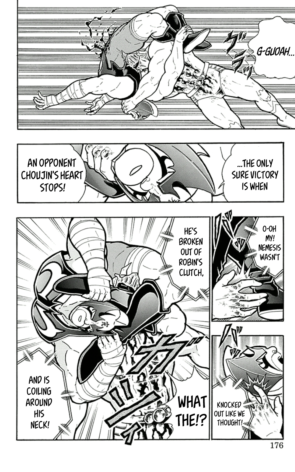 Kinnikuman Chapter 454 page 10 - Chapter 454: Torn Apart By The Naked Tower Bridge!